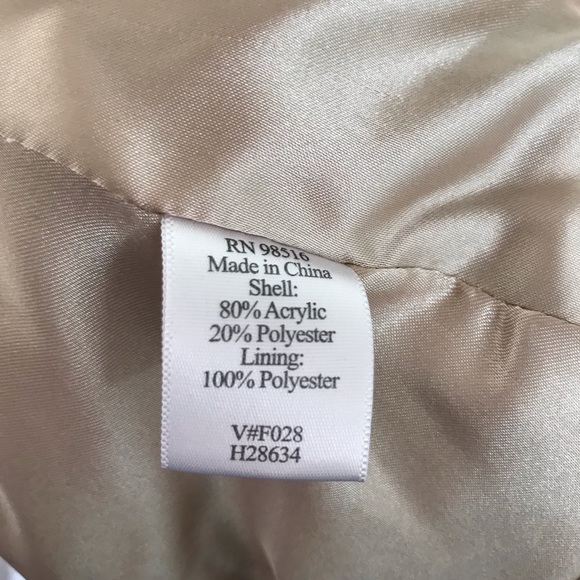 COLDWATER CREEK Vegan Faux Fur Vest - Picture 8 of 8